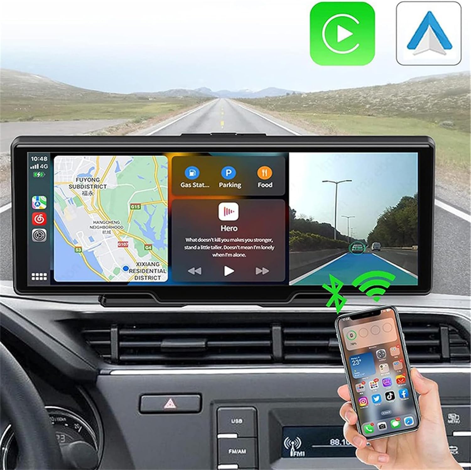 Flex Screen Pro Carplay, Cartablet Pro Max 2025 Model, 10.26