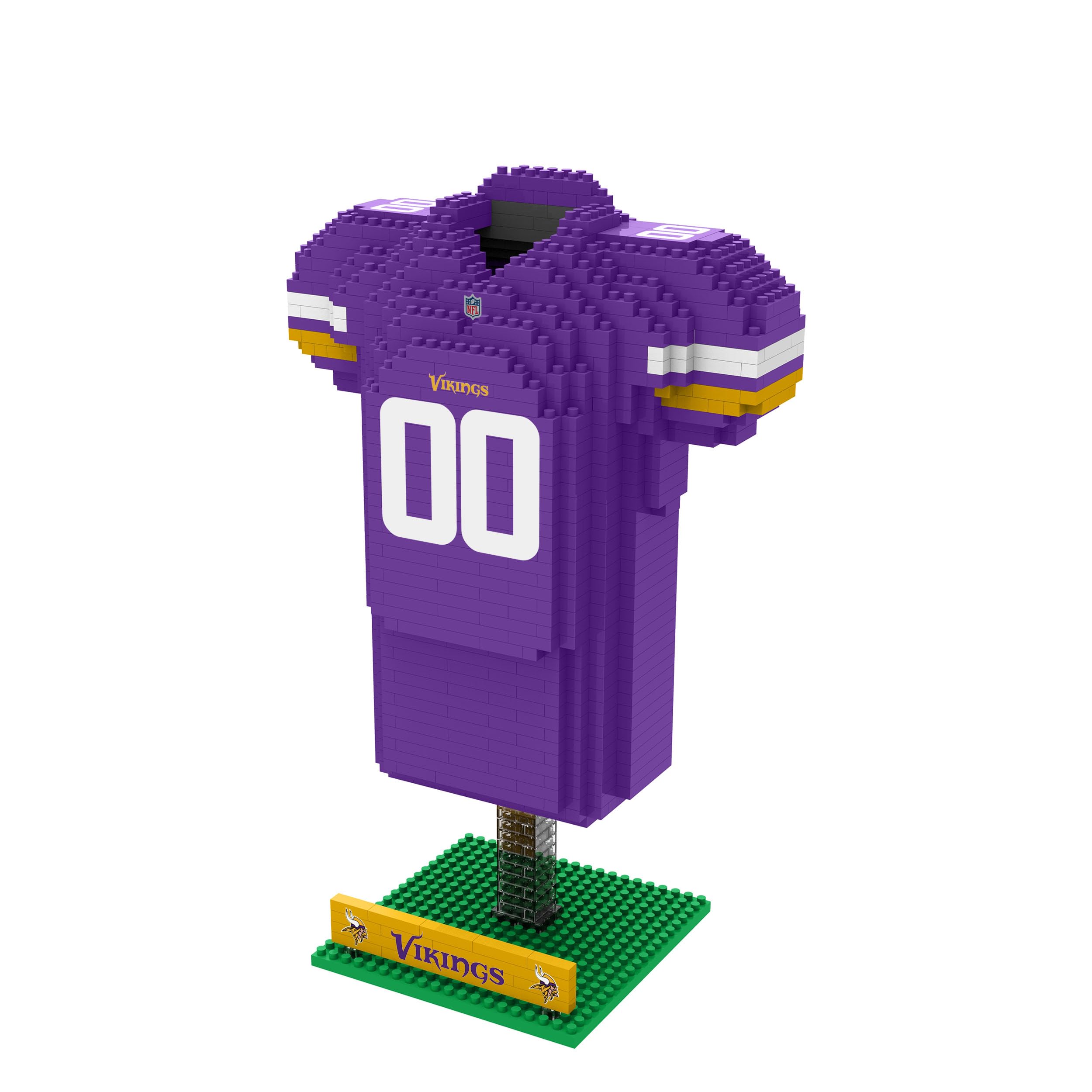 FOCO Minnesota Vikings NFL 3D BRXLZ Jersey Puzzle