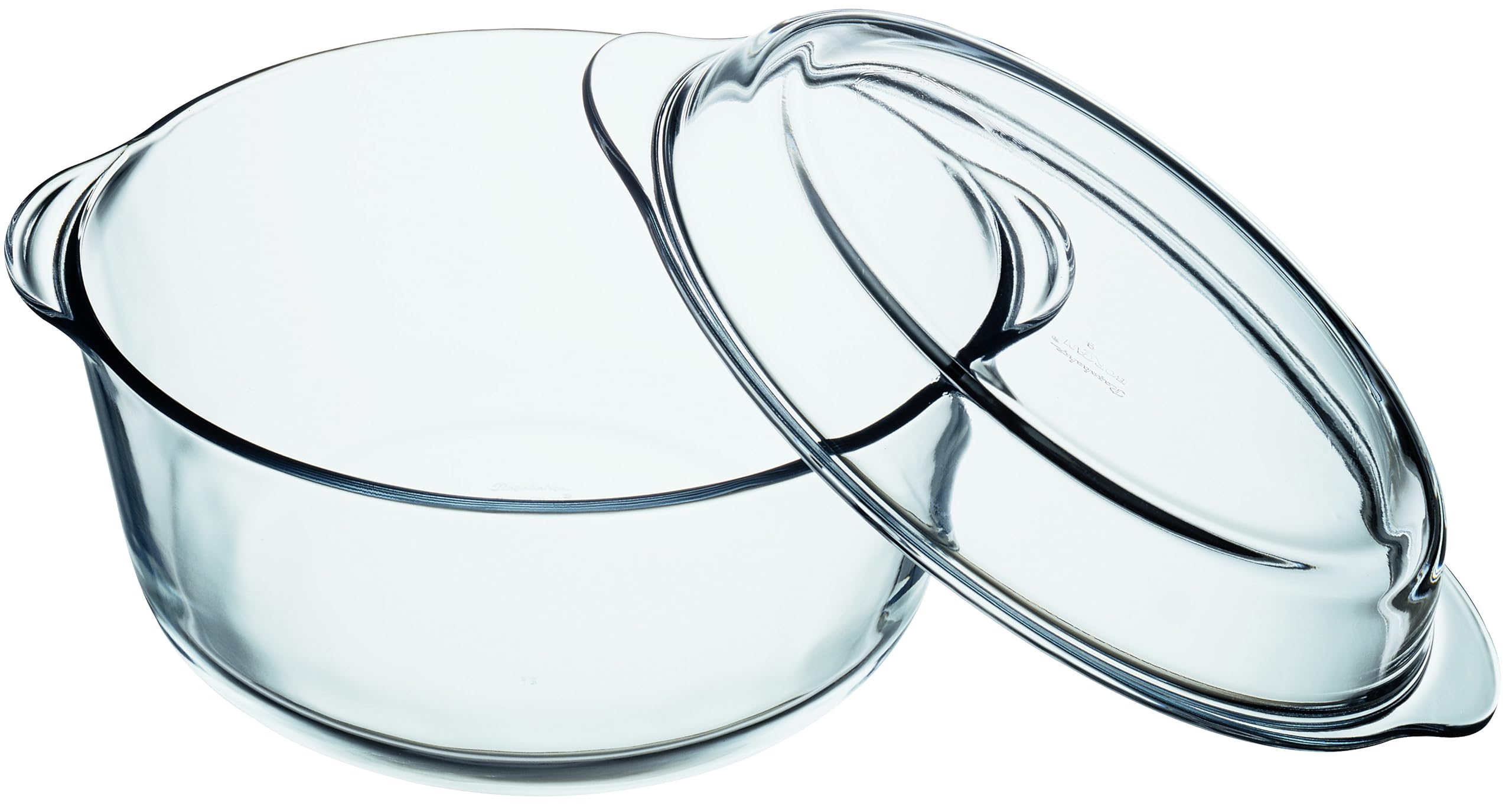 Plat à Gratin En Verre YAYODS Avec Couvercle - 1,2L, Résiste Au Four Et Micro-ondes - Parfait Pour Lasagnes, Gratins, Portions Individuelles