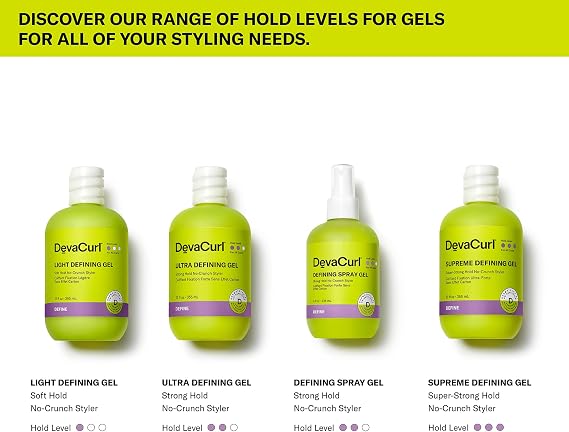 DevaCurl Light Defining Gel For Unisex 12 oz Gel