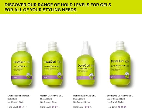 DevaCurl Light Defining Gel For Unisex 12 oz Gel