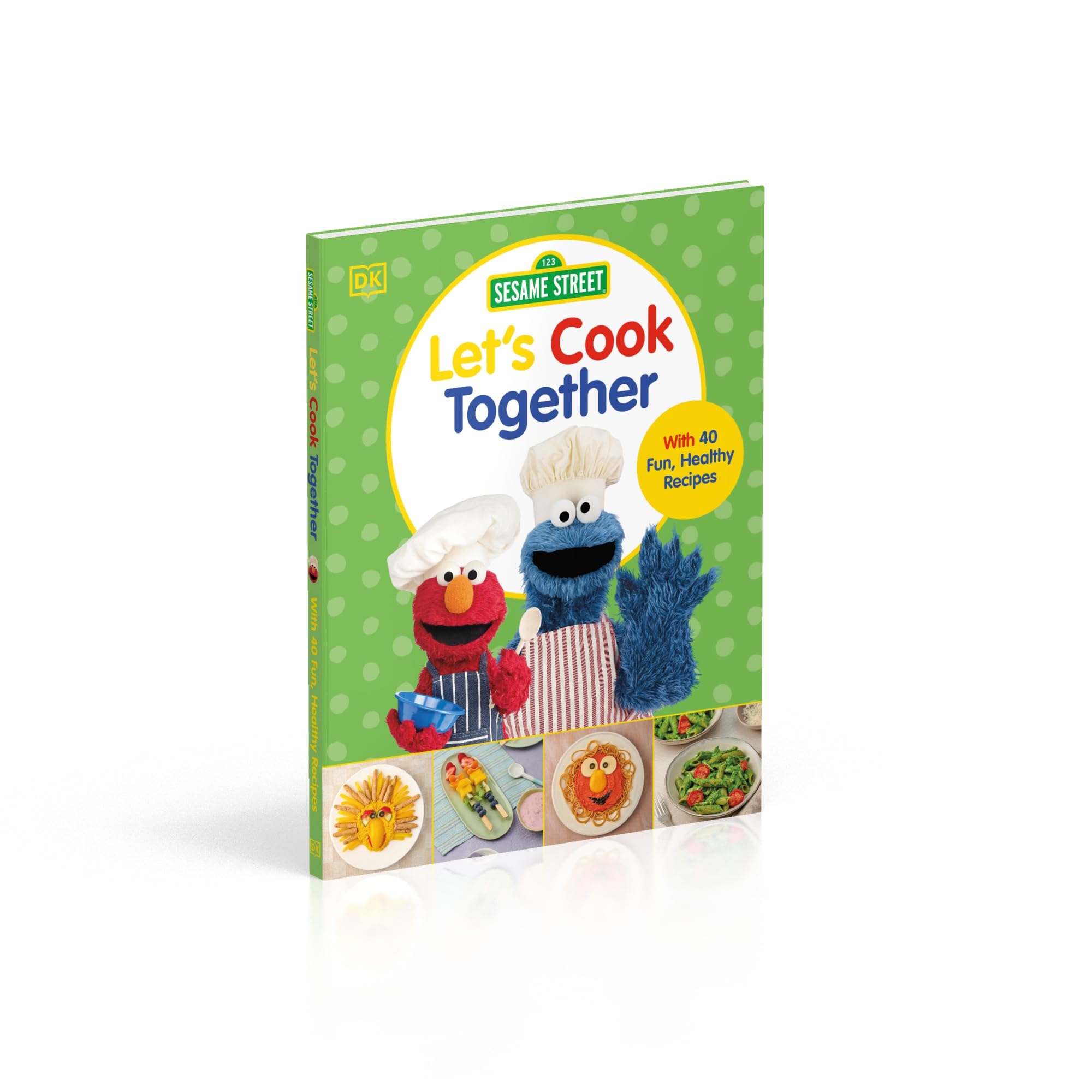 Sesame Street Let's Cook Together: With 40 Fun, Healthy Recipes