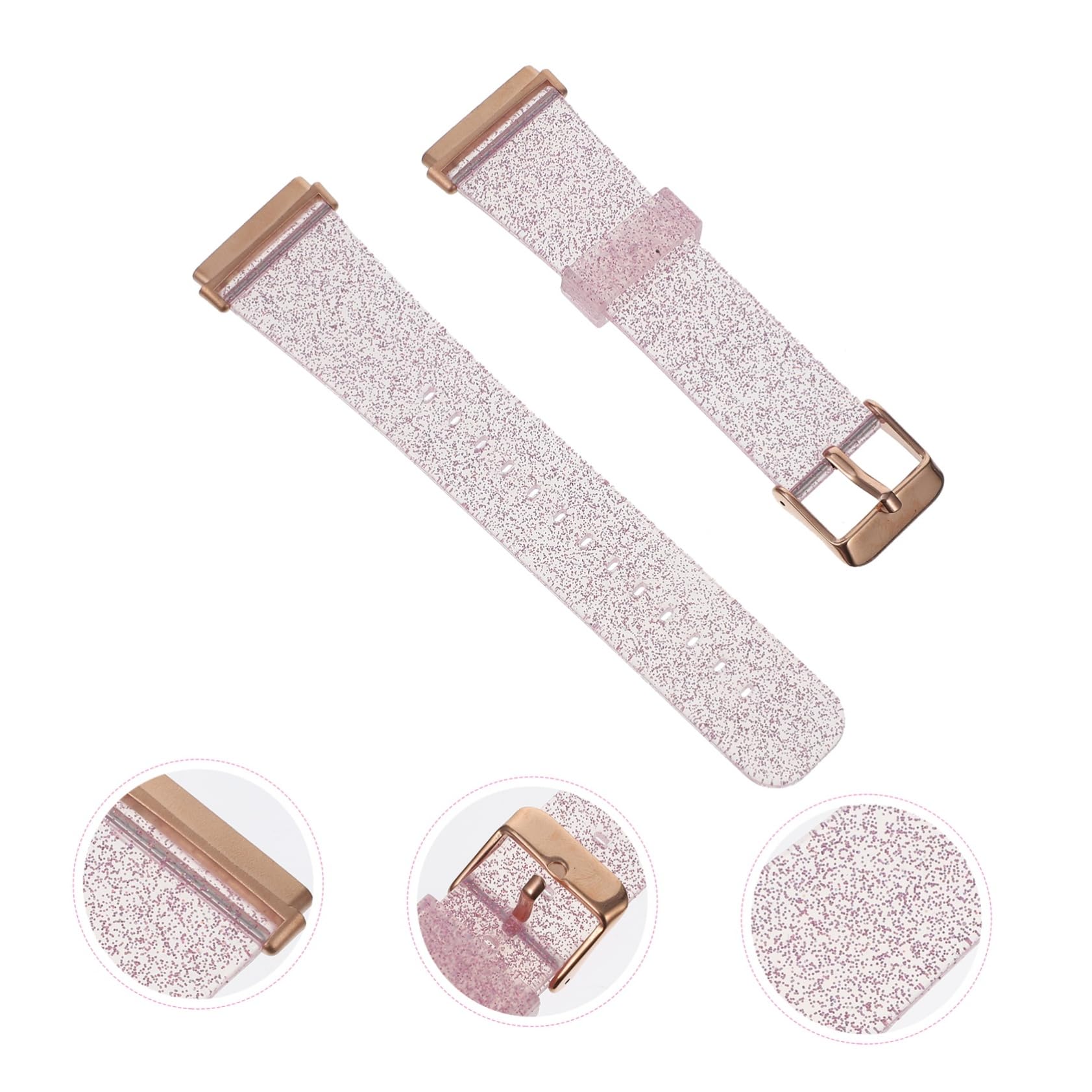 DOITOOL 3stücke Shiny -uhrenarmband Für Verstellbar Atmungsaktiv Glitzerndes Design Perfektes Für Weihnachten Und Besondere Anlässe