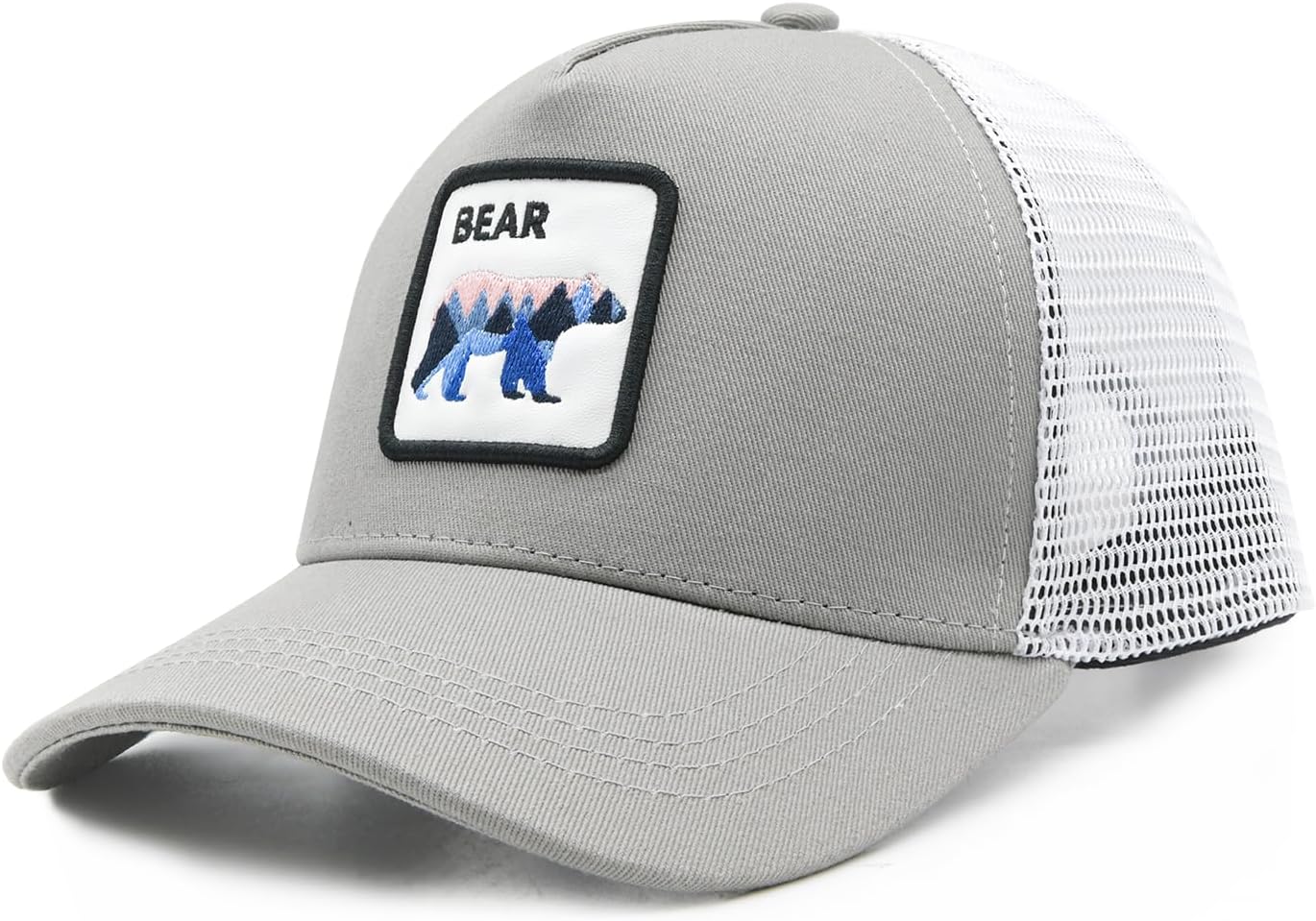 Waldeal Toddler Trucker Hats for Boys and Girls Mesh Snapback Baseball Cap for Kids Ages 2-6