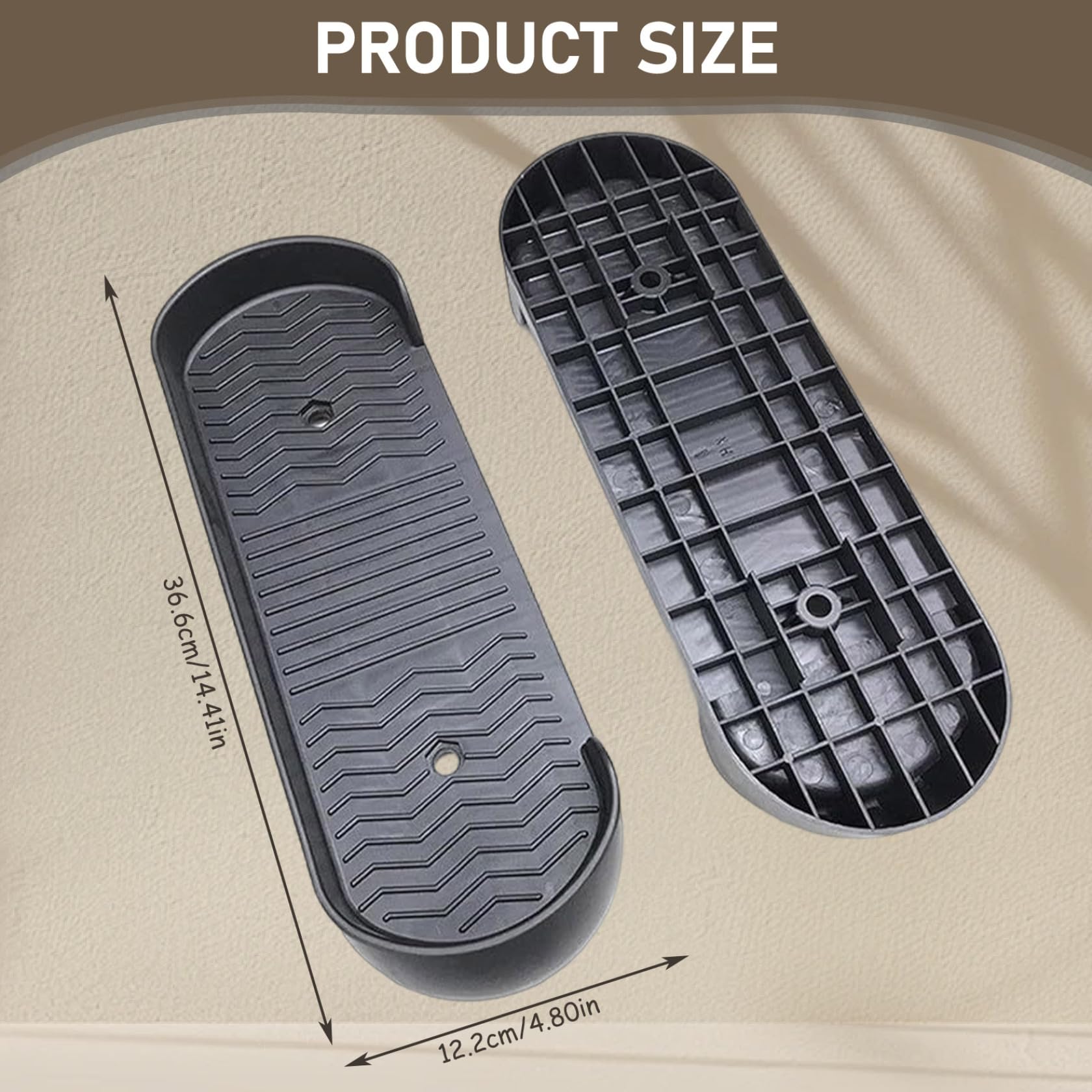 Elliptische Ersatzteile Universal 1Pair Foot Pedal Nicht -Schlupfversorgungen Übungen Fahrrad Ersatzteile Fitnessgeräte Fußboard für den Haushaltsgebrauch