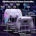 Foto di Sehawei Controller Wireless per PS5/Pro/Slim/MAC/Steam Deck/PC,Bianco