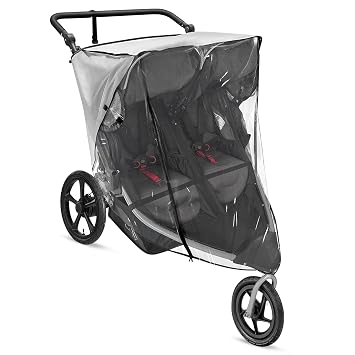 Stroller Rain Cover Compatible with BOB Gear Duallie Strollers, Weatherproof, Protect from Rain Sun DustJogger not Included