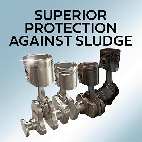 Miniatura 6 de Castrol 60017 GTX High Mileage 5W-20 aceite de motor sintético mezclado, Ultraclean