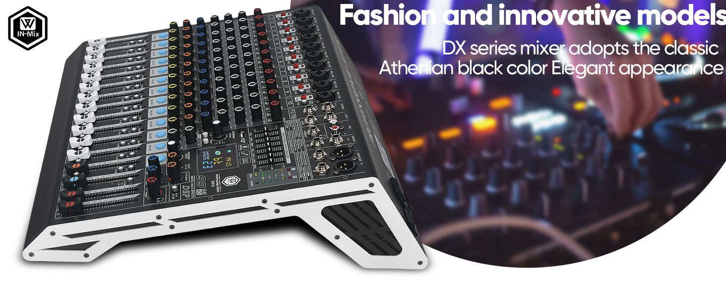 Watch DX16 Professional DJ Audio Mixer on Amazon Live