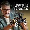 LEGO Icons Ford Model T 11376 - Yetişkinler için Açılan Kumaş Tavan, İki Parçalı Ön Cam ve Tek Yolcu Kapısı İçeren Klasik Yaratıcı Dekoratif Otomobil Modeli Yapım Seti, Hediye Fikri (1060 Parça)