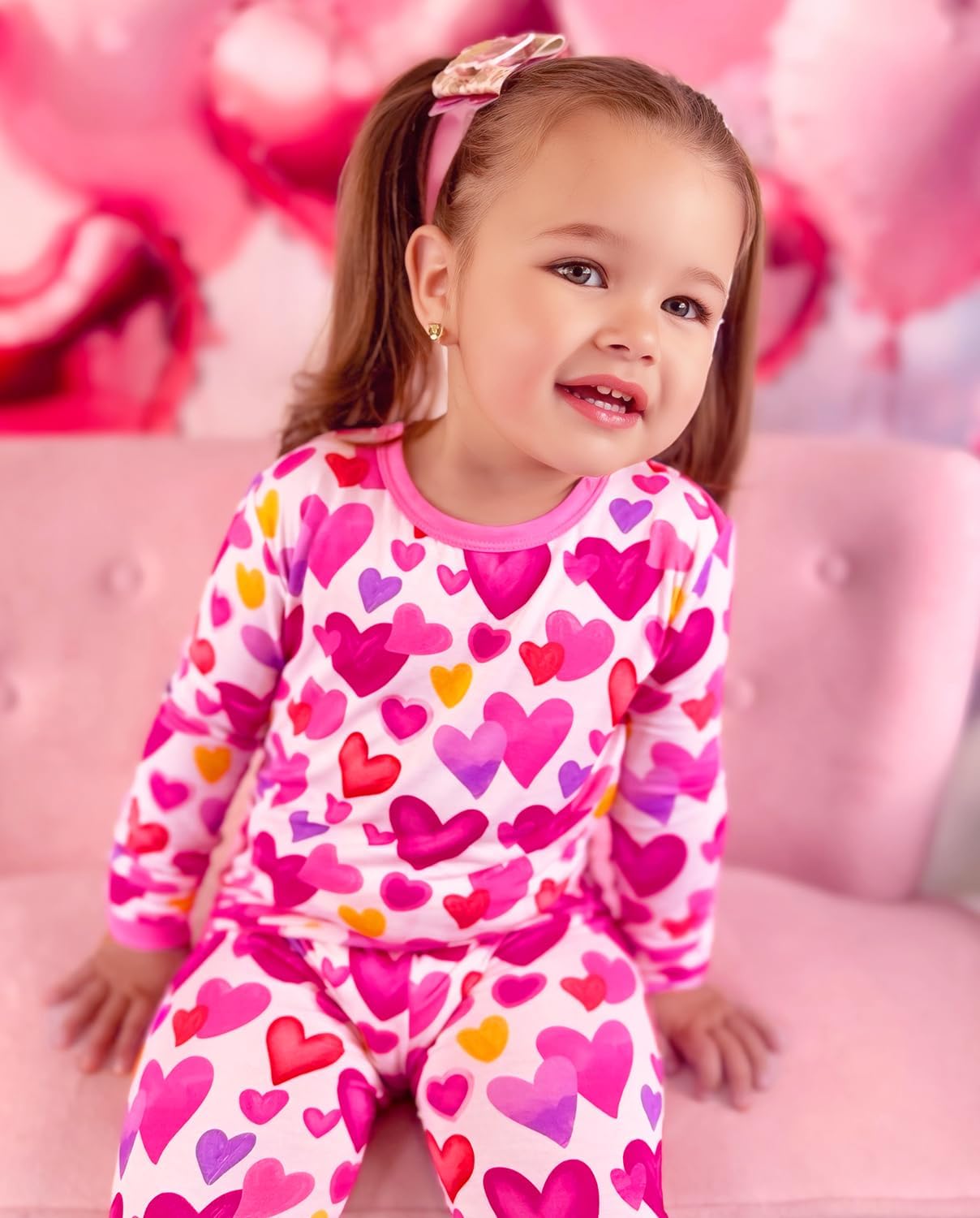 Bamboo Viscose Toddler Girls Kids Pajamas Unicorn Mermaid Pjs Long Sleeve Snug fit 12M-8Y 2pcs Soft Jammies - Image 6