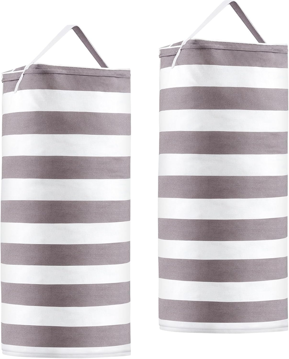 2 Pcs Stuffed Animal Storage Bean Bag Cover 39.4 x 13.8 Inch Stuff Animal Organizer Zipper Beanbag Canvas Bean Bag Chairs for Organizing Plush Toys or Memory Foam