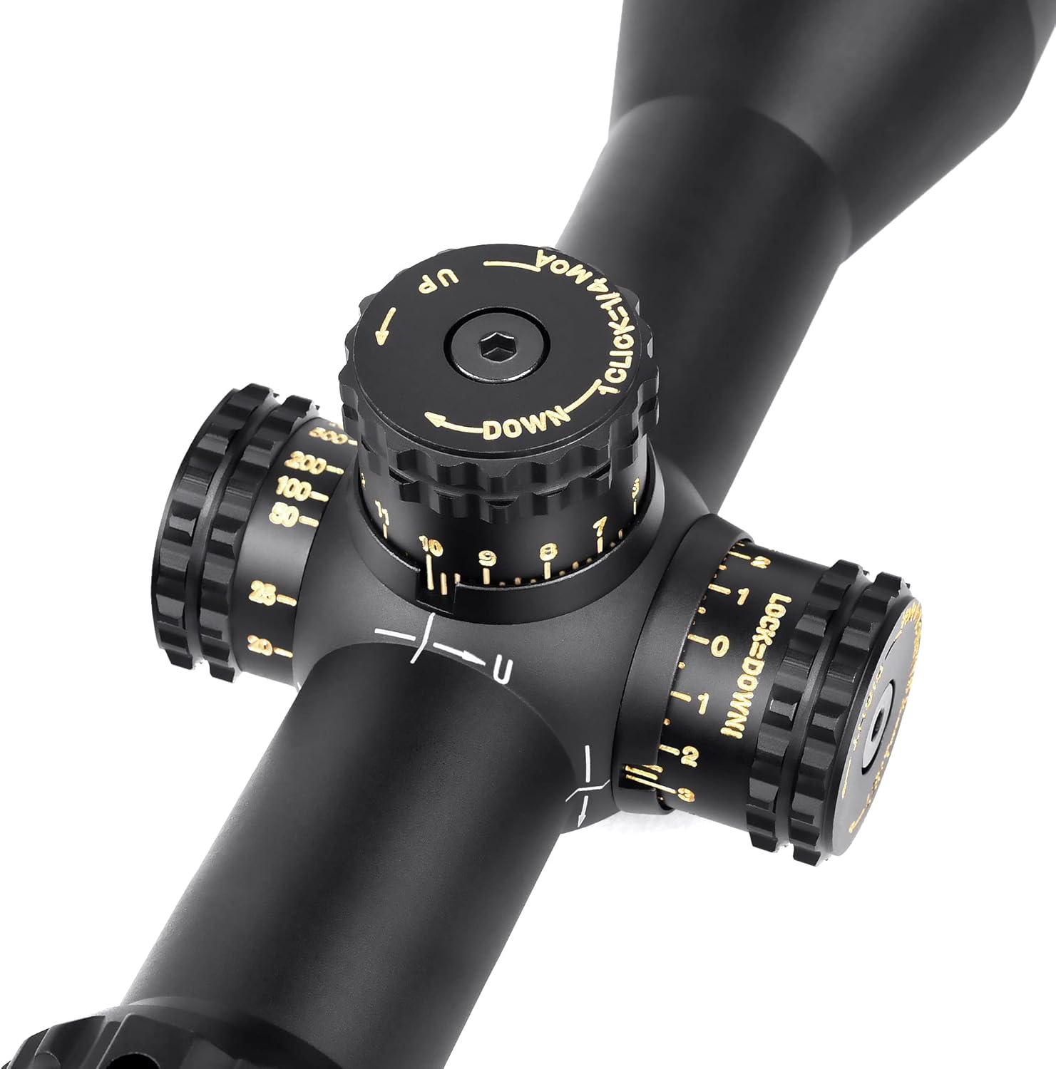 SNIPER Scope WKP 4 16x50 W Side adjustment. Red Green Illumination reticle. Comes with extended sunshade and Heavy Duty Ring Mount and lens cover Image