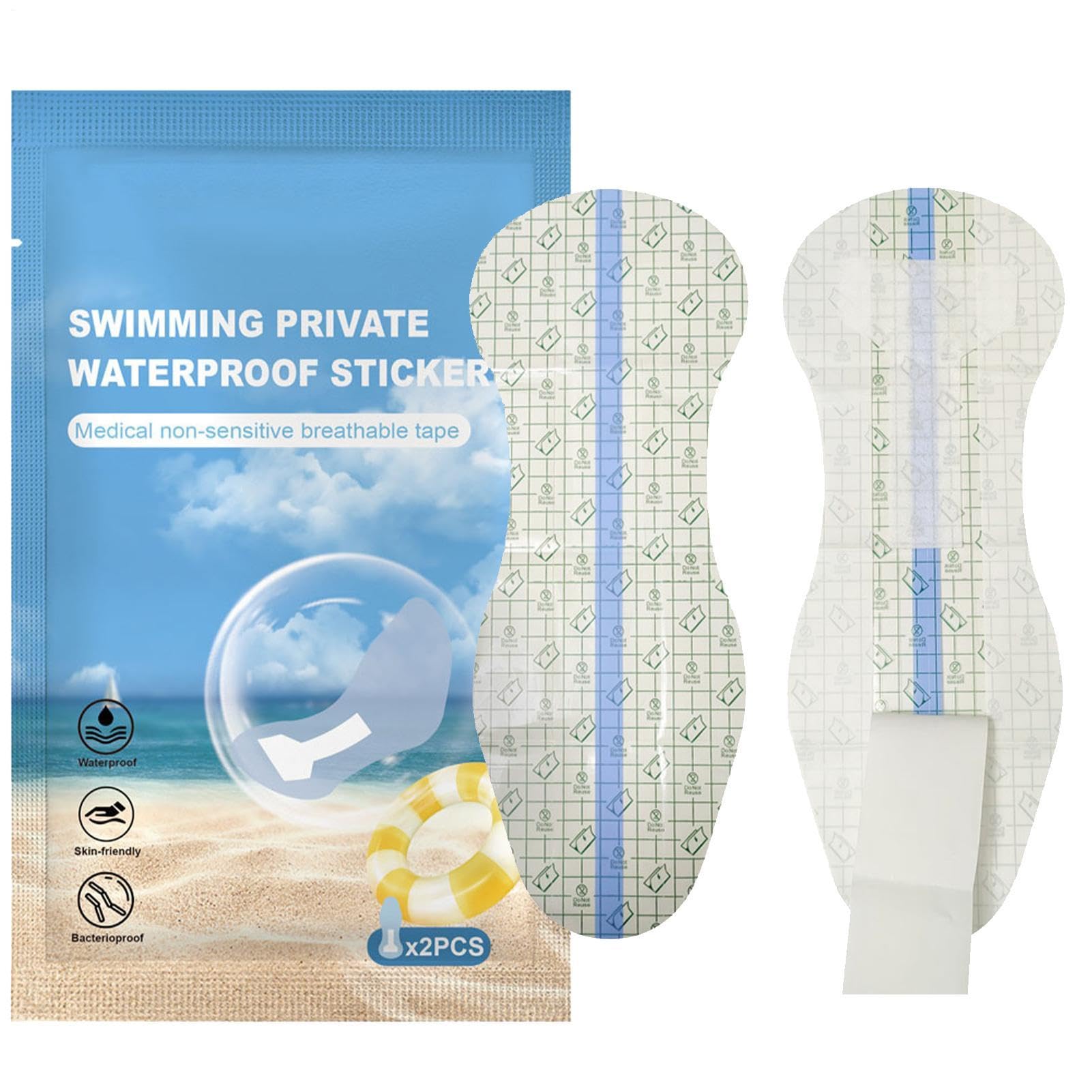 Wasserfeste Slip-Einlagen Für Schwimmen | Transparente PU Damenhygienebinde | Sichere Hygieneeinlagen, Ultradünne Schwimmaufkleber | Damen Baden