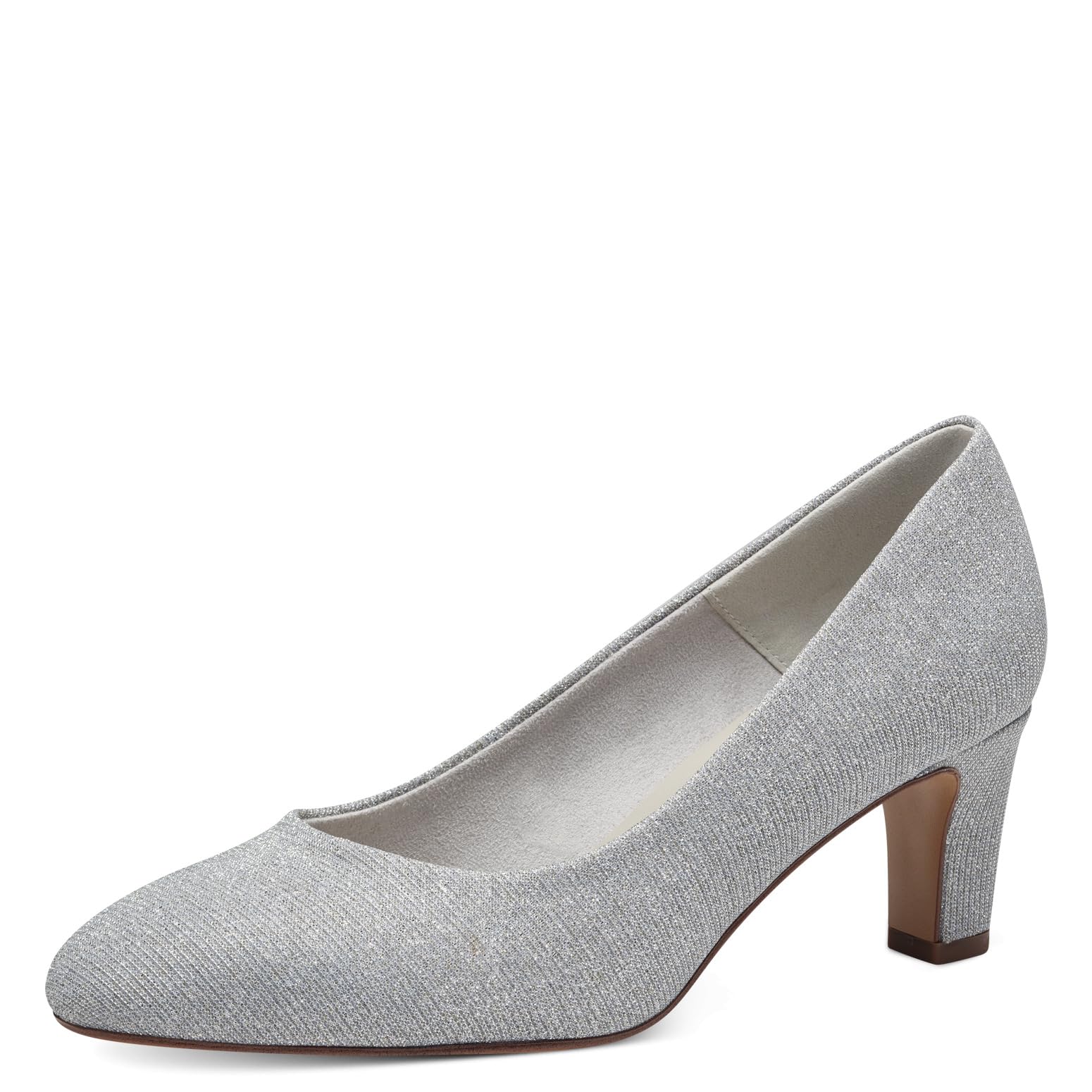 Tamaris Women's pumps with block heel metallic 3.5 UK