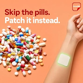 PatchMD - D3/K2 Patch - One Month Supply