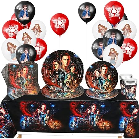 Rosa Kinderparty Geschirr Set - 61 Teile Für 20 Kinder Geburtstag