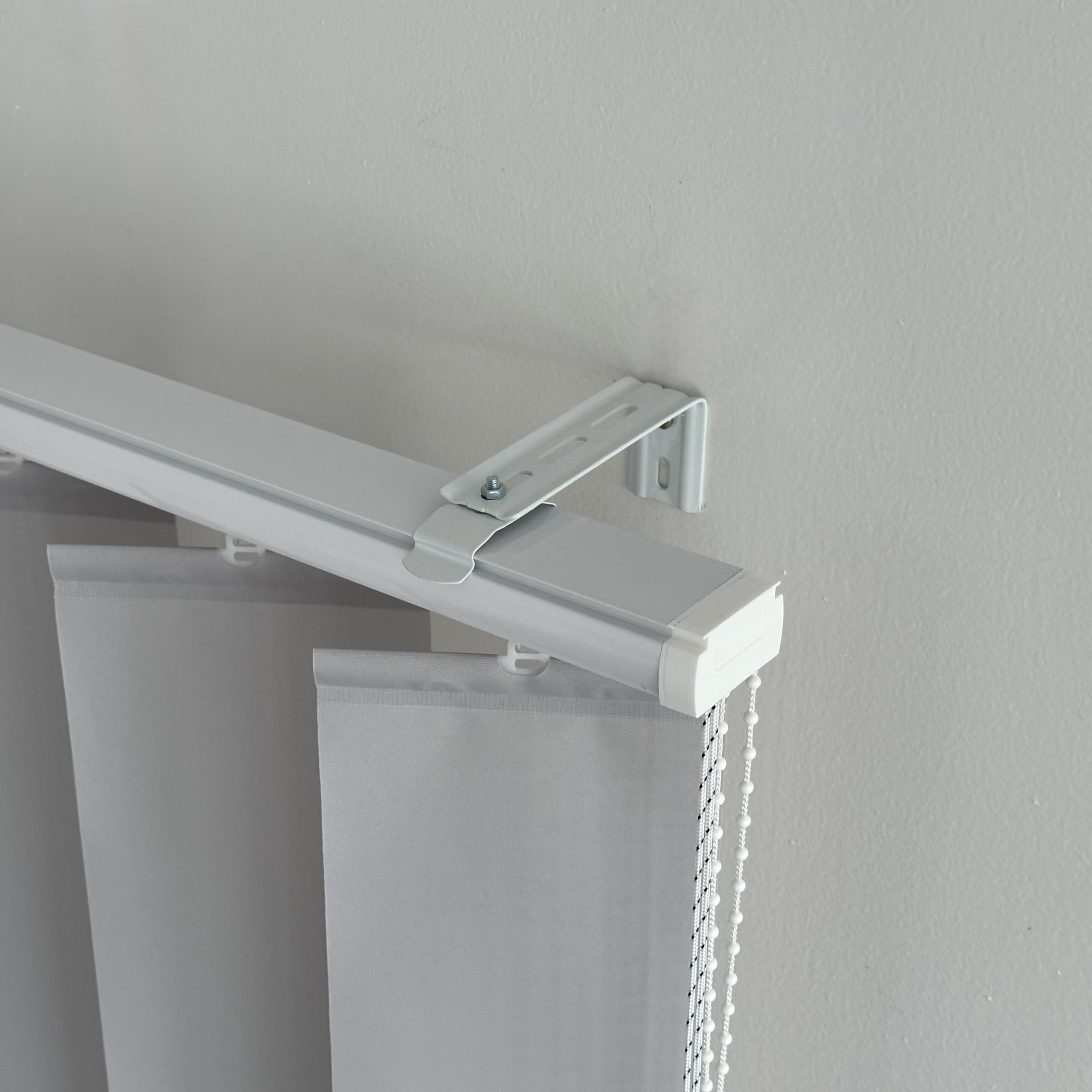 Store Californien à Bandes Verticales Complet - Tissu Filtrant Uni à Lames de 127 mm