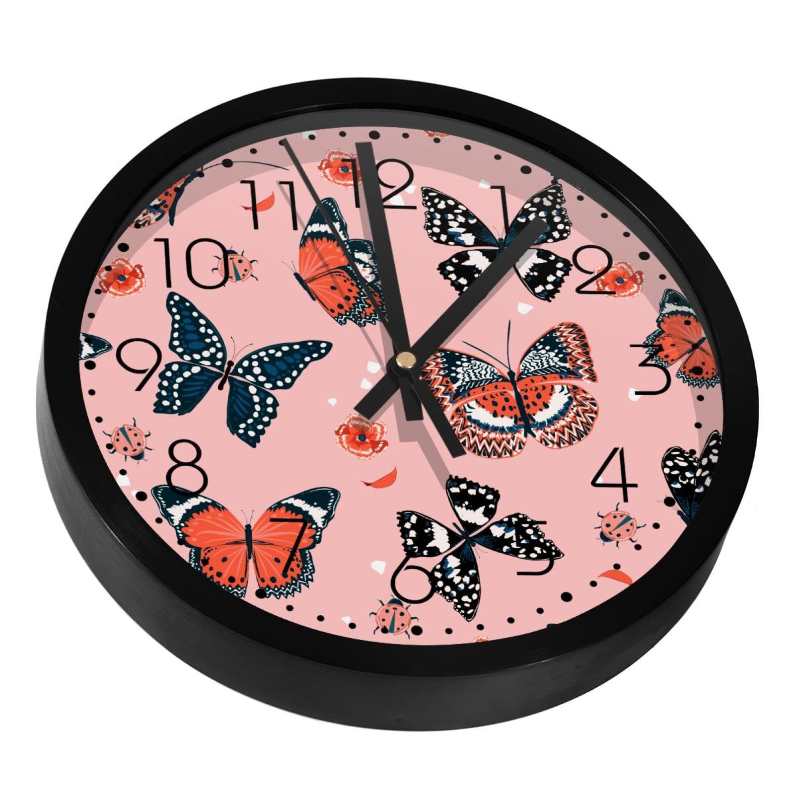 Horloge murale silencieuse pour chambre afin de dormir sans aucun bruit de tic-tac