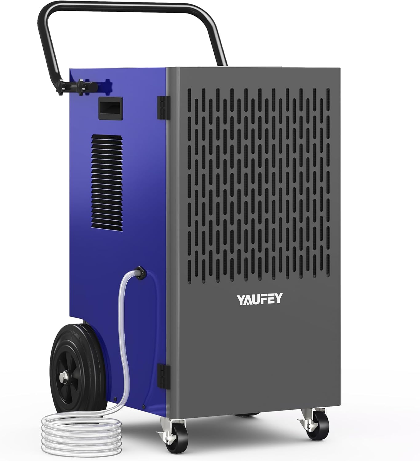 Yaufey 155 Pints Commercial Dehumidifier with Pump, for Basement up to 8000 Sq. Ft, Large Capacity Industrial Dehumidifier for Large Room with Intelligent Humidity Control