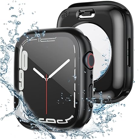 2-in-1 Apple Watch 7 41mm Waterproof Protective Case
