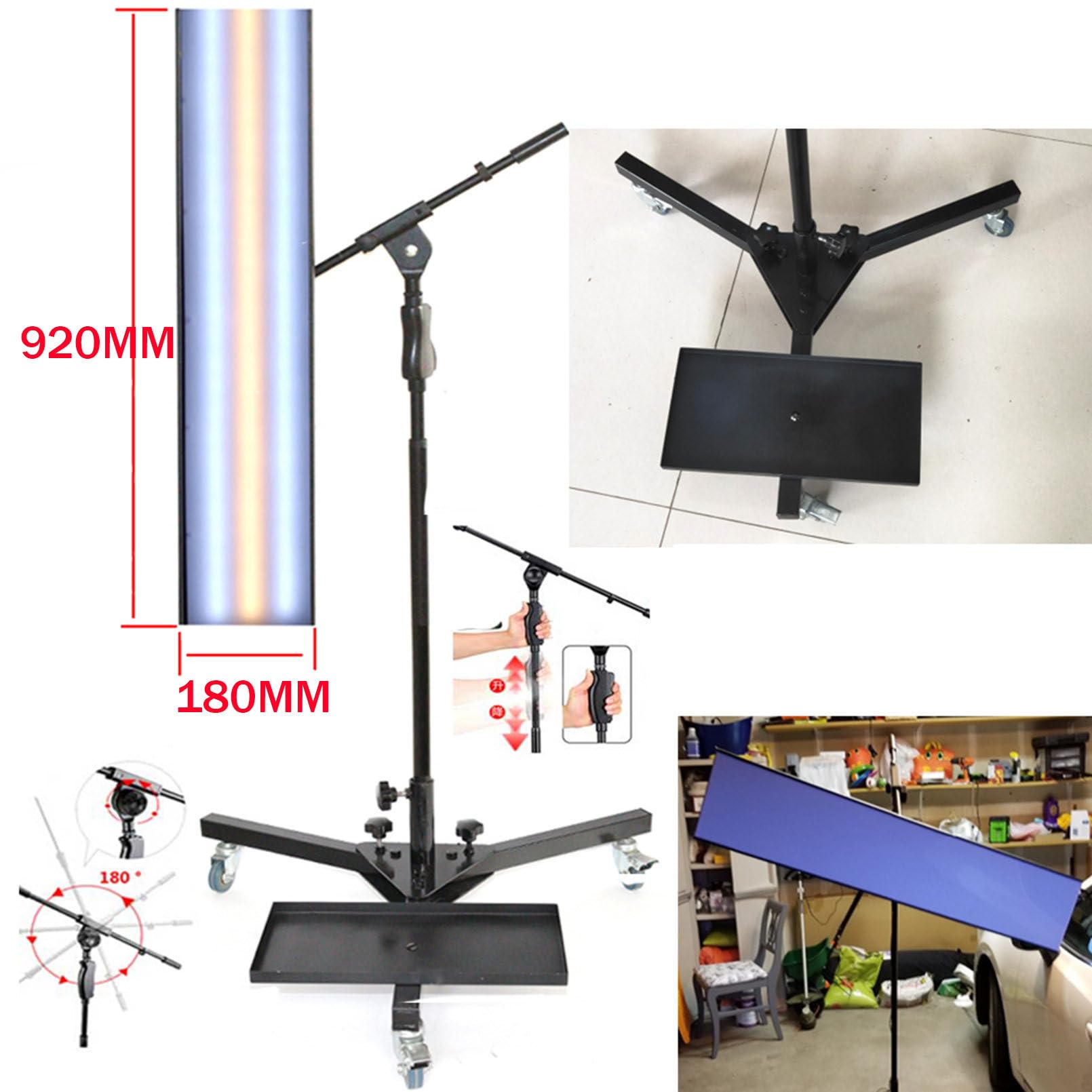 NarzęDzia Do Naprawy Wykrywacza Wgnieceń, NarzęDzie Kontrolne Do Naprawy Wgnieceń W Samochodzie, Lampa Reflektorowa Wgnieceń, Lampa Do Naprawy Wgnieceń W Samochodzie