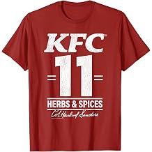 KFC 11 Herbs and Spices Colonel's Signature Blend Chicken T-Shirt