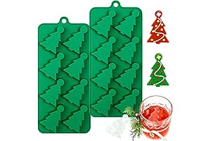 Webake Christmas Tree Silicone Molds for Christmas ice cube