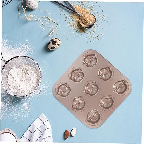 Miniatura 7 de Mikinona Molde para pastel de mono, molde para tartas de galletas, mini molde para donas, cajas para fresas con chocolate, molde para hornear