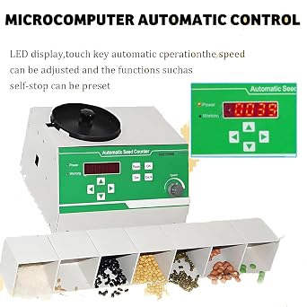 Automatic Seed Counter Machine - Digital Electric Grain Counter