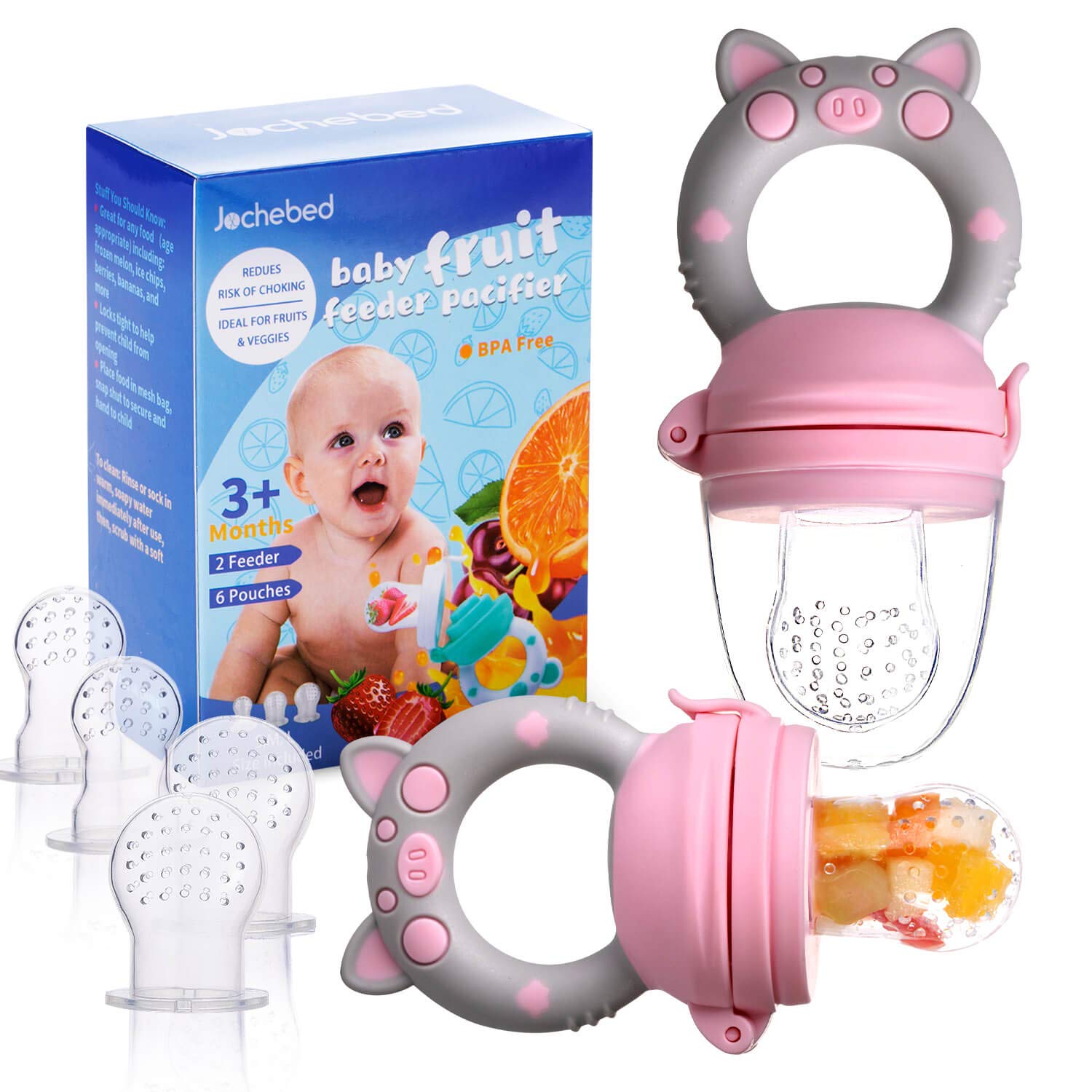 Baby Fruit Food Feeder Pacifier Fresh Teething Pacifiers Infant