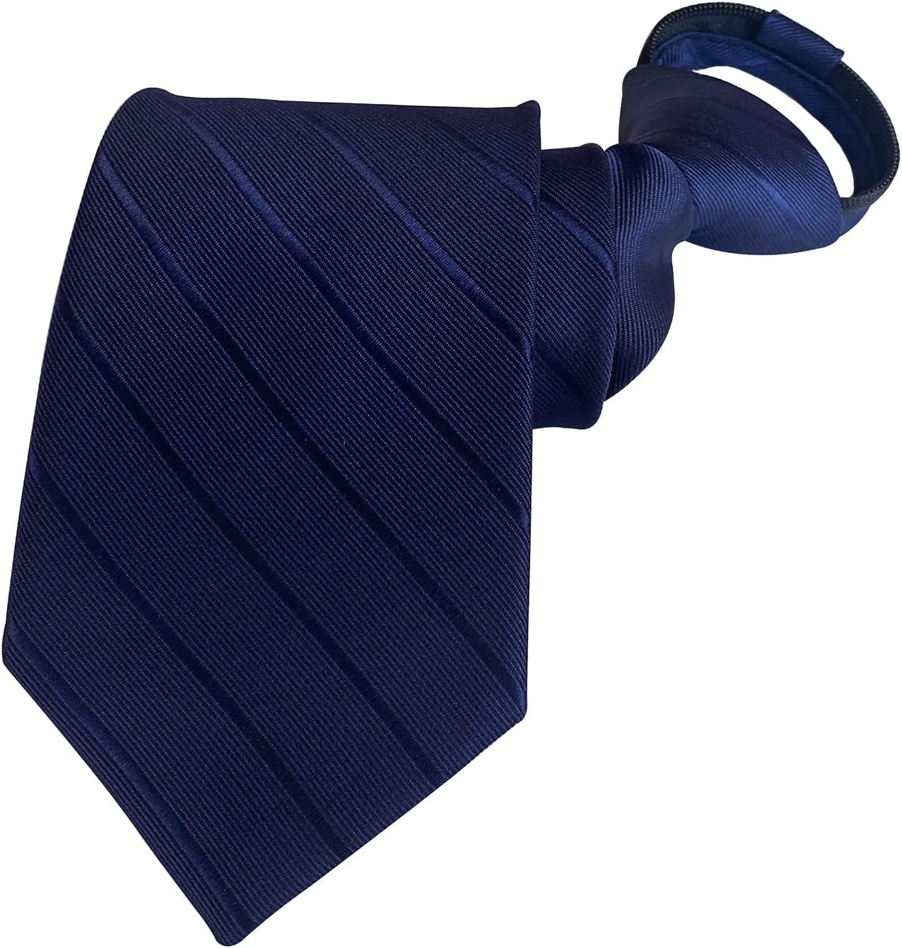 Zipper Ties for Men, 3.15 Inch Classic Woven Silk Zip Necktie Pre-tied Paisley Various Designs Zipper Neck Tie