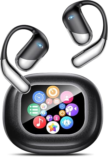 AI Translation Earbuds 198 Languages Real Time 2-Way Translator Earphones | Bluetooth 6.1 OWS Open-Ear Headphone Comfort, Hi-Fi Music & Call, Smart Touch+App, Gift for Travel Business Language Learning - 78% off