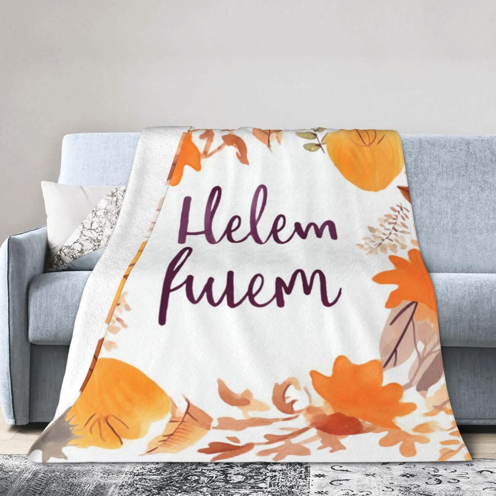 Couverture flanelle anti-boulochage pour des soirées cocooning réussies au salon