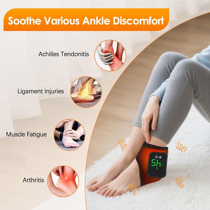2 Pcs Masajeador de Pies con Calor para Alivio de Neuropatía y Dolor de Tobillo miniatura 3