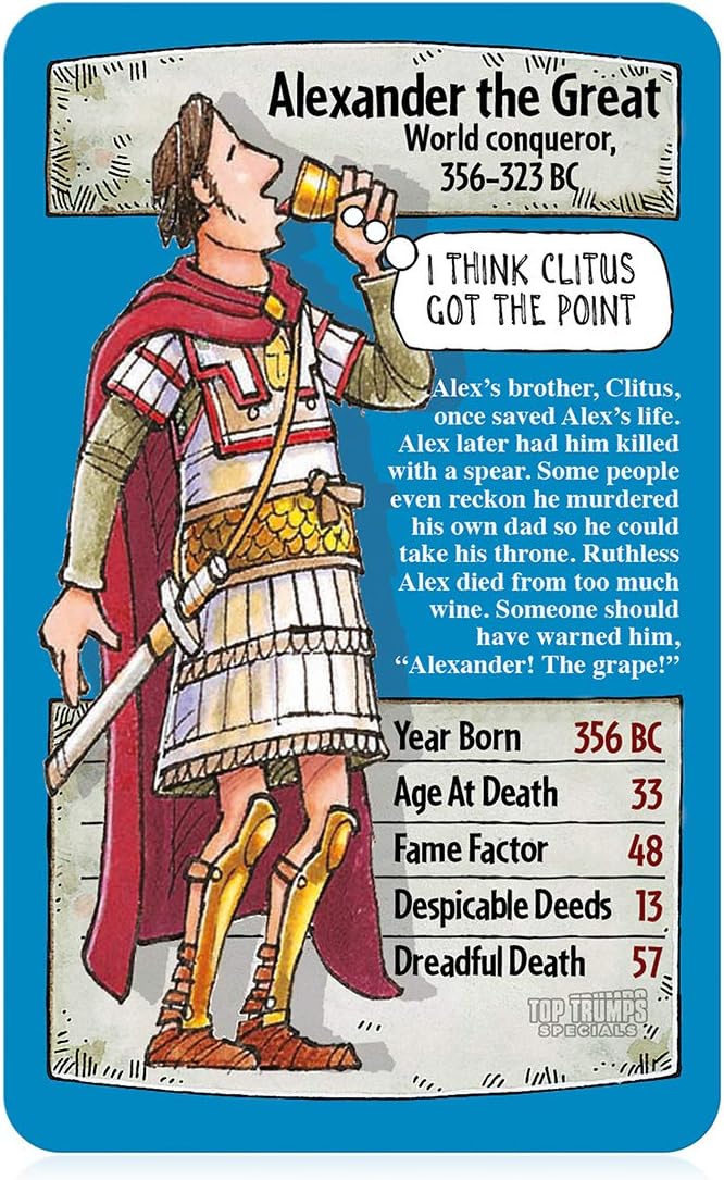 Top Trumps Horrible Histories Specials Card Game, play with history’s most despicable from King Henry VIII - Image 3