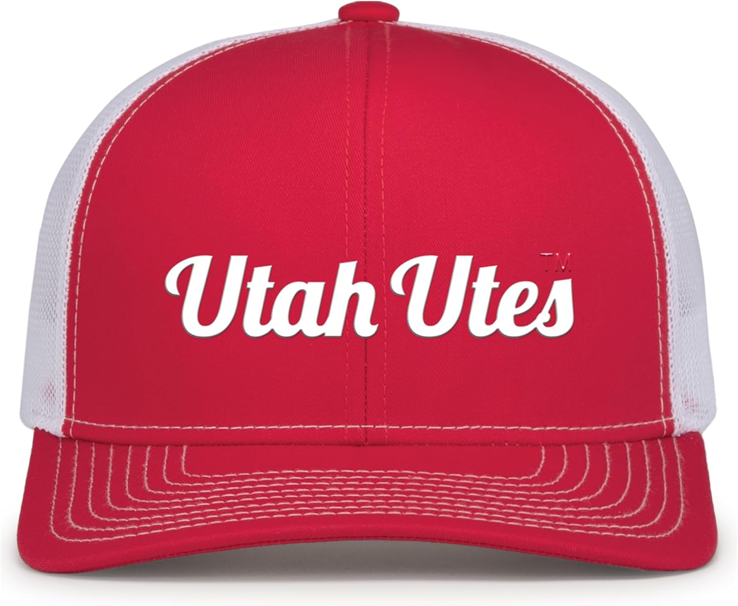 Pacific Headwear NCAA Men's Contrast Stitch Trucker Snapback Hat