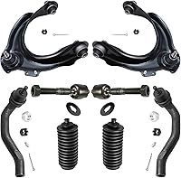 Vista 1300 de Detroit Axle - Kit de suspensión frontal de 8 piezas para Dodge Journey 2009-2015, 2 brazos de control inferiores, 2 rótulas, 2 varillas