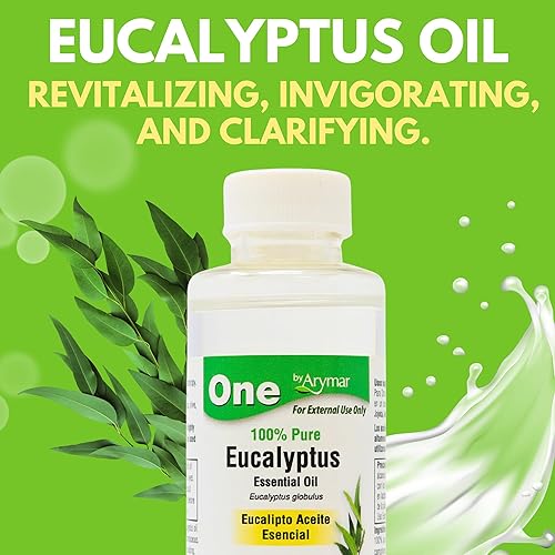 Miniatura 2 de Arymar Aceite esencial de eucalipto, grado terapéutico, destilado al vapor, aromaterapia y fragancia para el hogar, 2 onzas