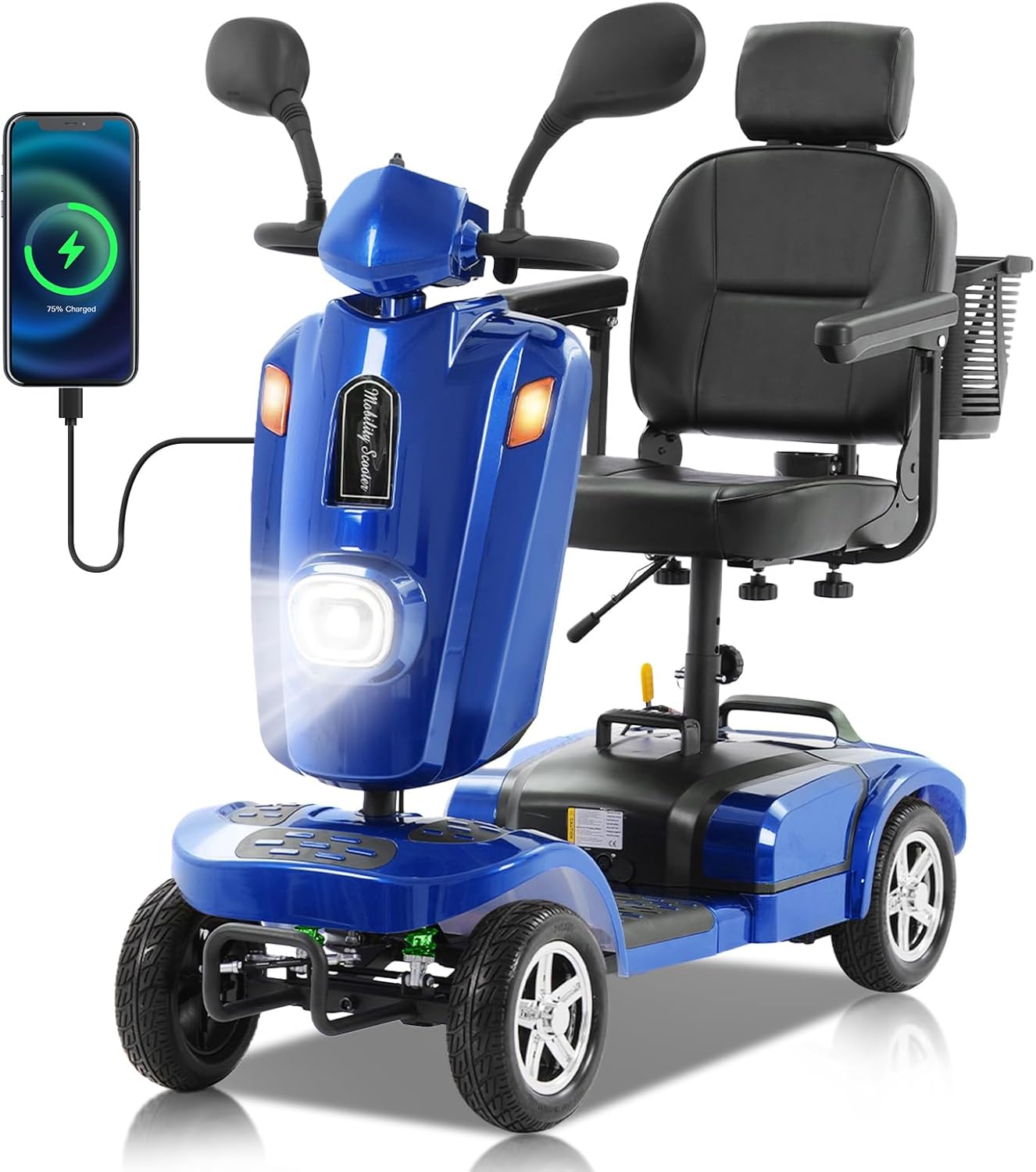 Heavy Duty Mobility Scooter for Adults &...