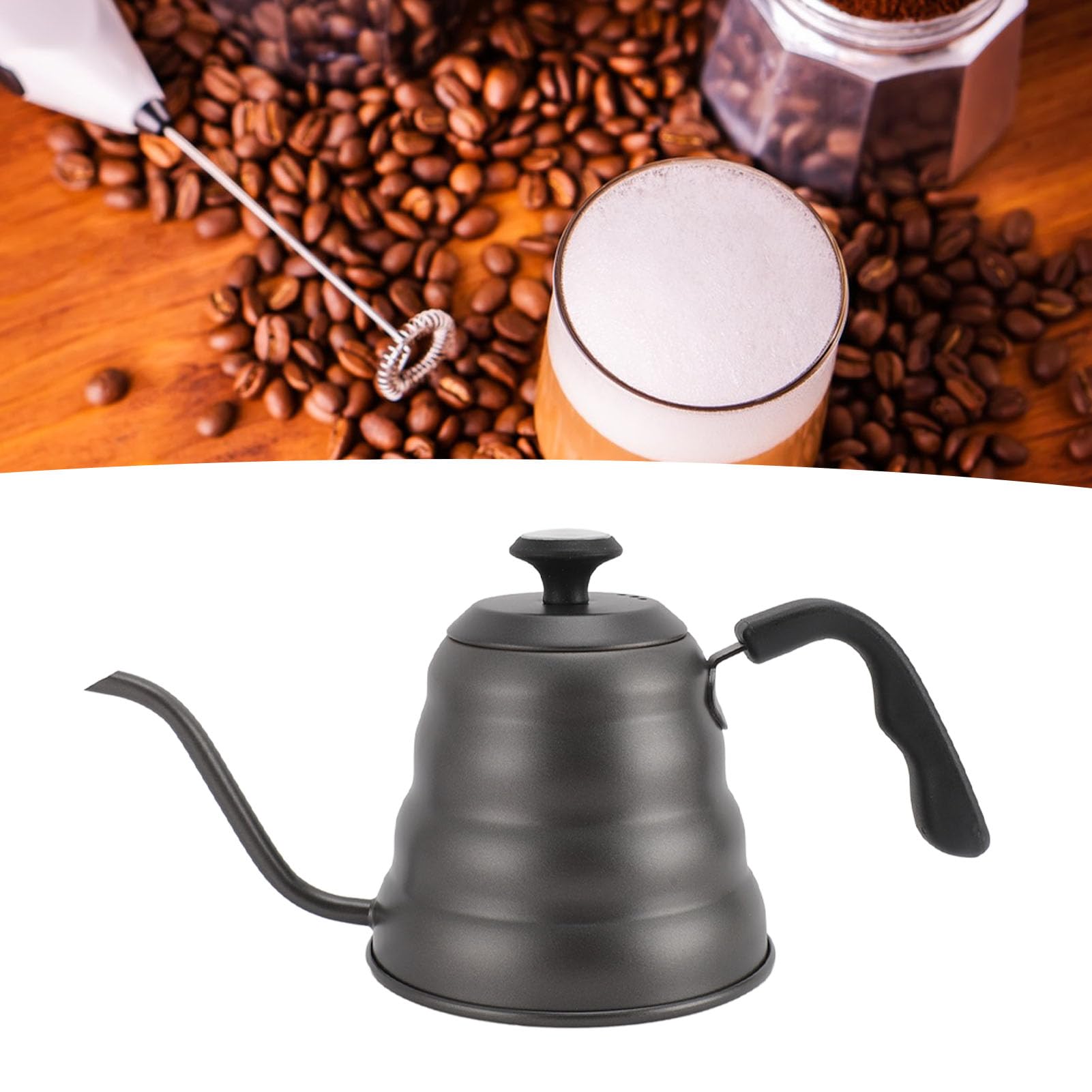 Bollitore Coffee Gator Con Termometro - Acciaio Inossidabile 1,2L - Foto 8