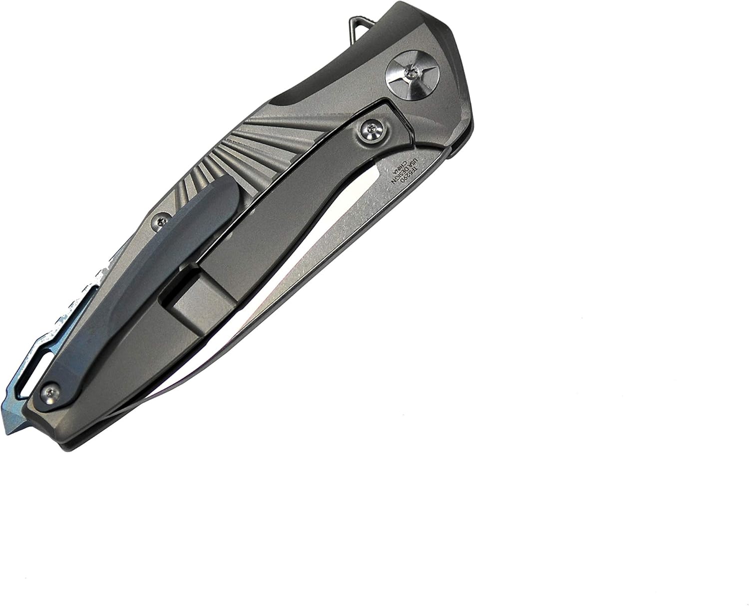 DEFCON Jungle Knife Series S35VN Blade Titanium EDC Folding Pocket Tactical Knife