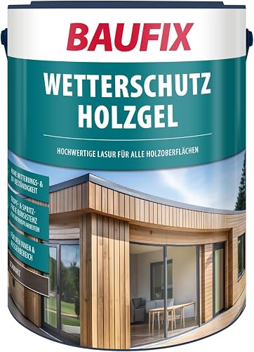 Gel pour bois de protection contre les intempéries BAUFIX