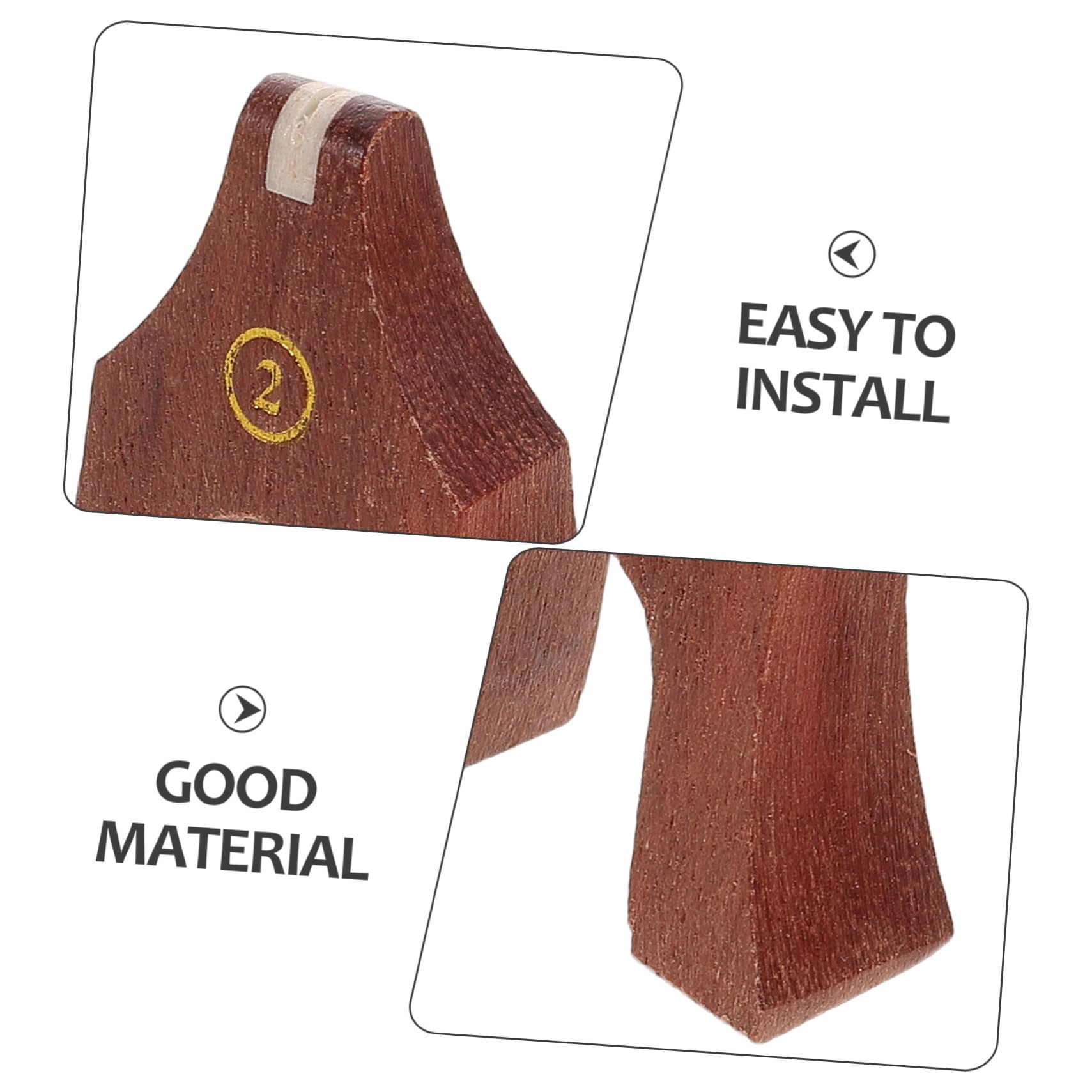 1 Satz Holz Guzheng Stegzubehör für 1-21 Saiten, Universell