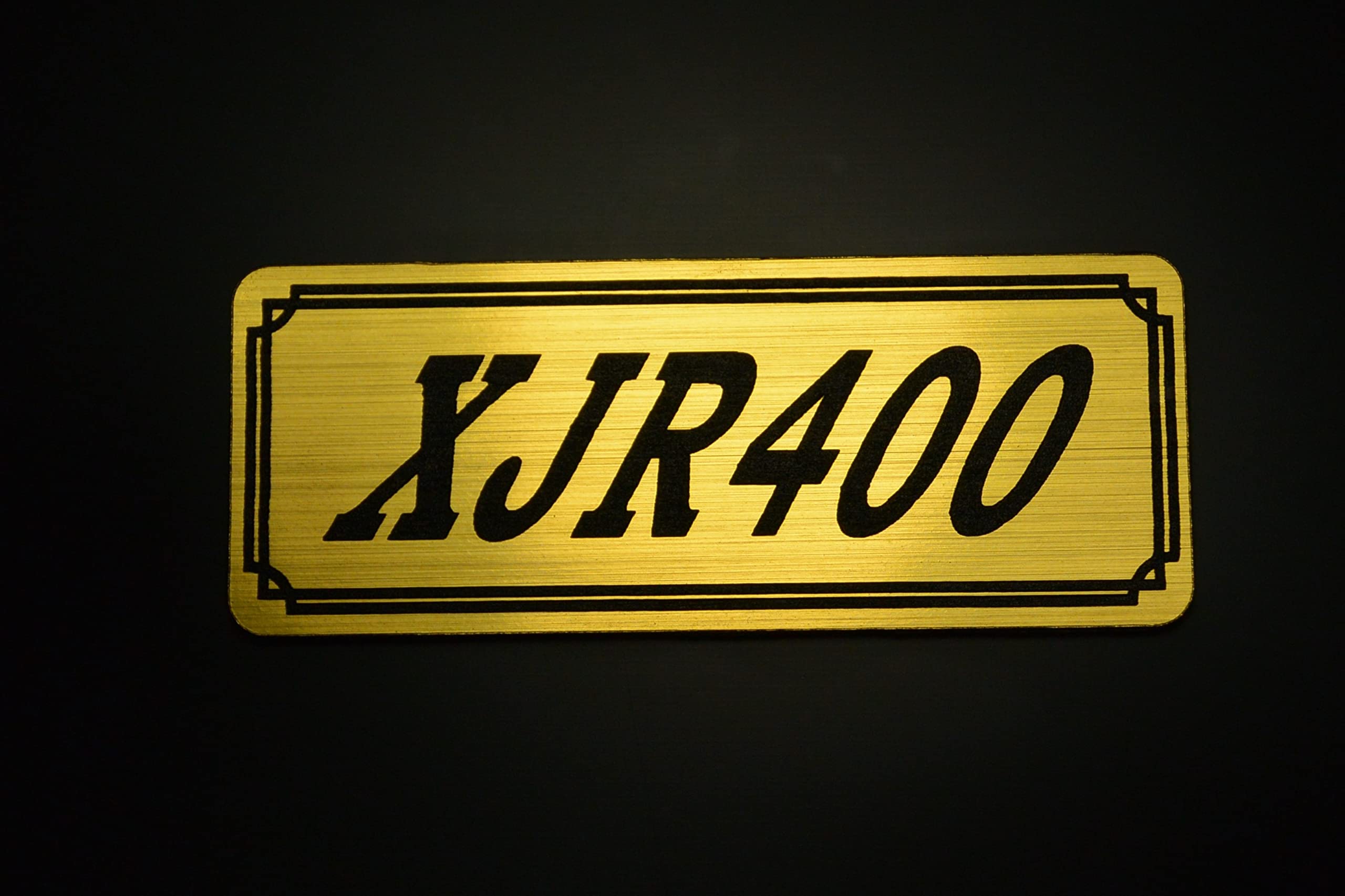 Amazon.co.jp: QE-472-1 XJR400 4HM 外装 タンク カスタムパーツ 黒金 
