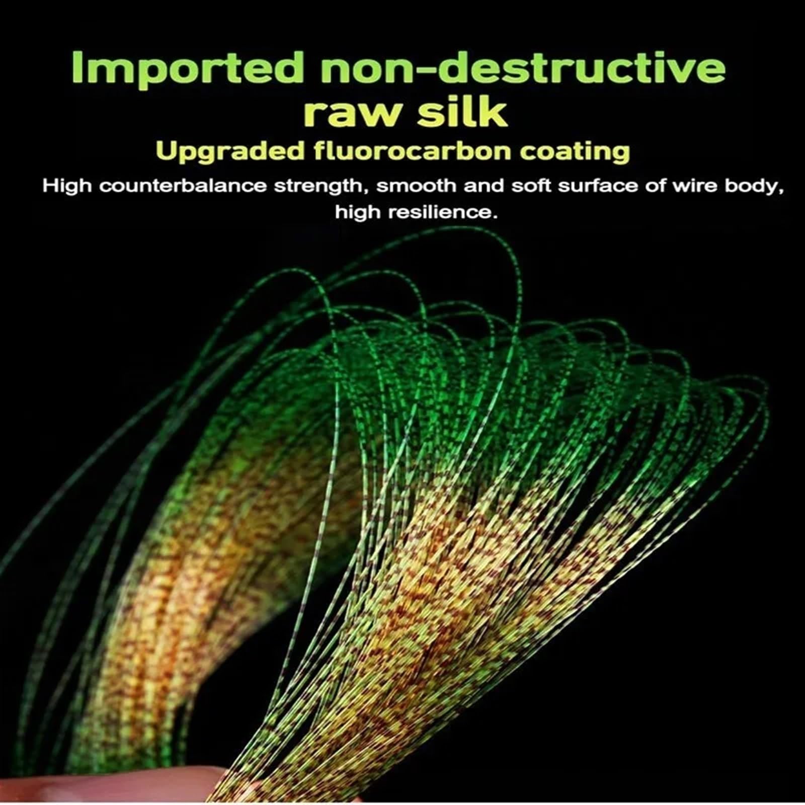 Filo Pesca Linea Di Pesca Invisibile Da 3000 M Nylon Monofilamento Rivestita In 3D Macchia