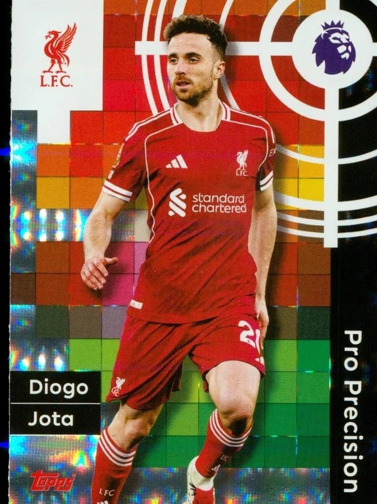 Premier League 2026 Diogo Jota Pro Precision Trading Card