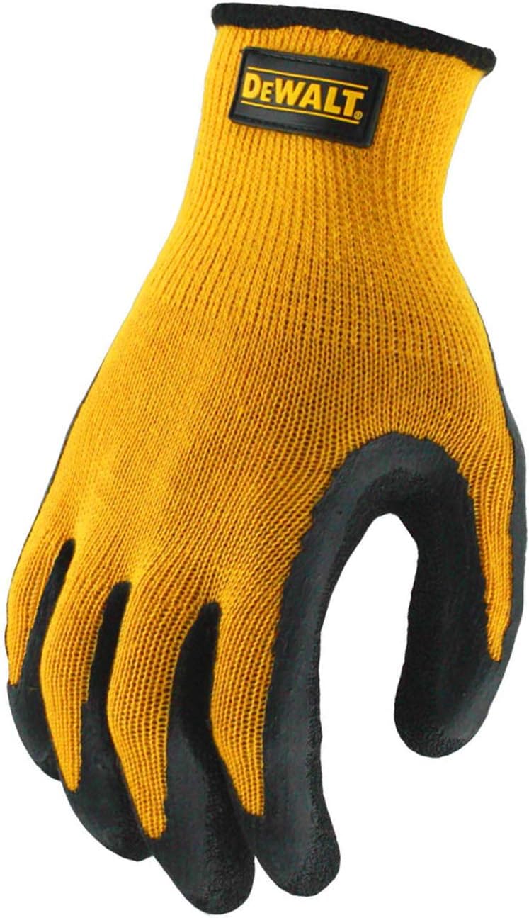 DeWalt DPG70L-3PK Coated Gripper Gloves, Large, 3-Pack