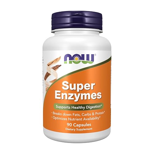 NOW Supplements, Super Enzymes Bromelain, Ox Bile, Pancreatin, 90 Caps
