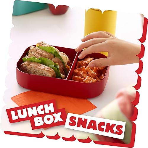 Miniatura 4 de Cheez-It Galletas de queso, galletas horneadas, porción individual, extra tostadas (40 bolsas)